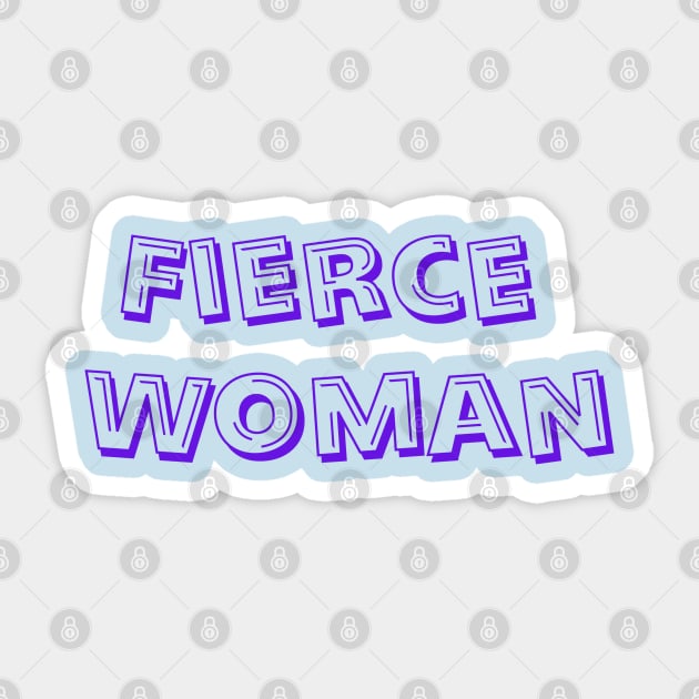 Fierce Woman Sticker by fiercewoman101